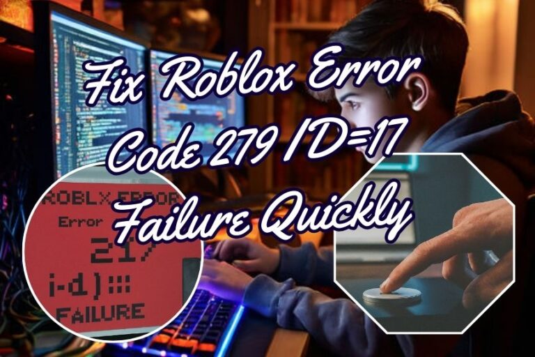 How to Fix Roblox Error Code 279 ID=17 Failure Quickly