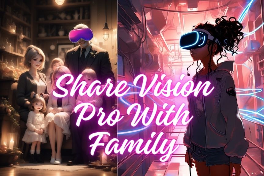 How to Share Vision Pro With Family