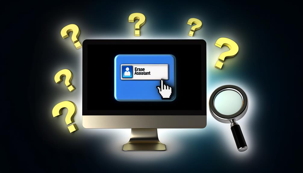 exploring erase assistant feature