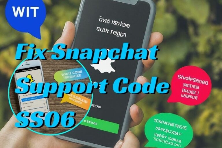 Fix Snapchat Support Code SS06