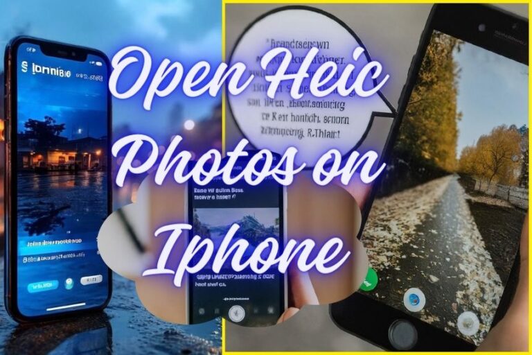 Open Heic Photos on Iphone