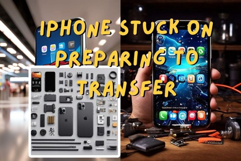 Iphone Stuck on Preparing to Transfer