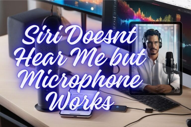Siri Doesnt Hear Me but Microphone Works