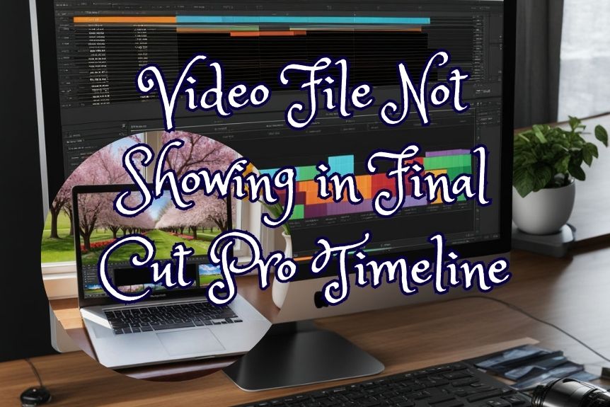 Video File Not Showing in Final Cut Pro Timeline